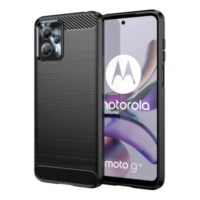 MG Carbon kryt na Motorola Moto G13, černý