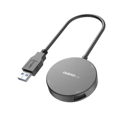 Dudao A15B 4in1 USB HUB adapter 1x USB 3.2 / 3x USB 2.0, černý (A15B)