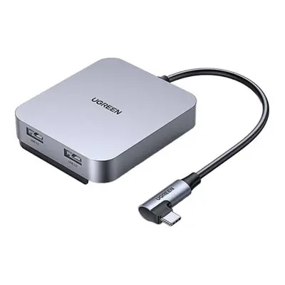 Ugreen CM521 HUB adaptér na iMac USB-C - 3x USB 3.1 / SD / TF, šedý (CM521 60377)