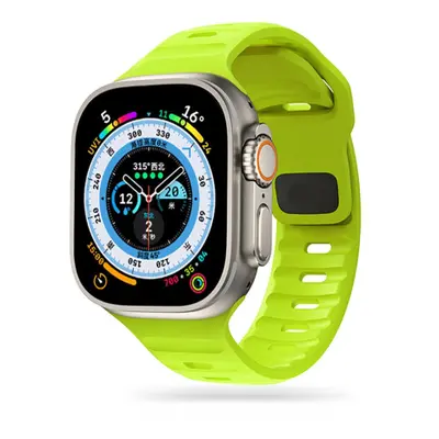 Tech-Protect Iconband Line řemínek na Apple Watch 42/44/45/49mm, lime