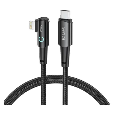 Tech-Protect Ultraboost L kabel USB-C / Lightning PD 20W 3A 1m, šedý