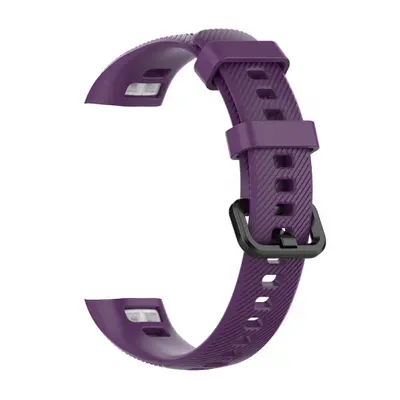 BStrap Silicone Line řemínek na Honor Band 4, purple (SHO001C07)