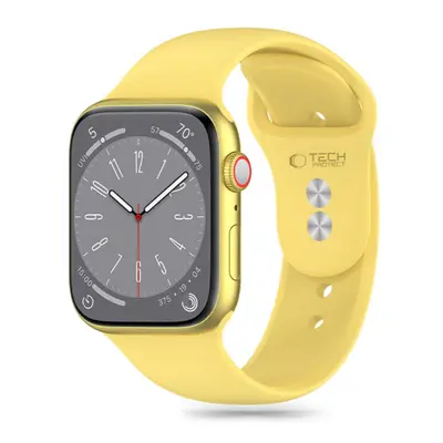 Tech-Protect Silicone řemínek na Apple Watch 38/40/41mm, canary yellow