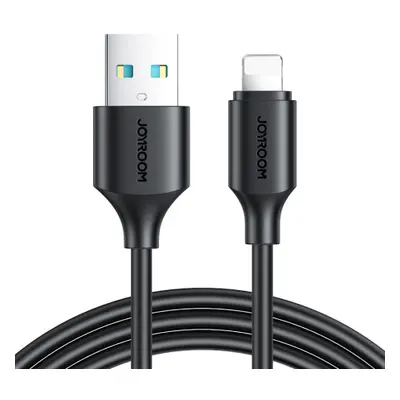 Joyroom Fast Charging kabel USB / Lightning 2.4A 2m, černý (S-UL012A9)