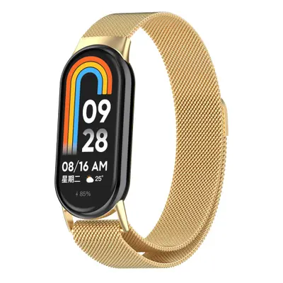 BStrap Milanese řemínek na Xiaomi Smart Band 8 / 9, gold