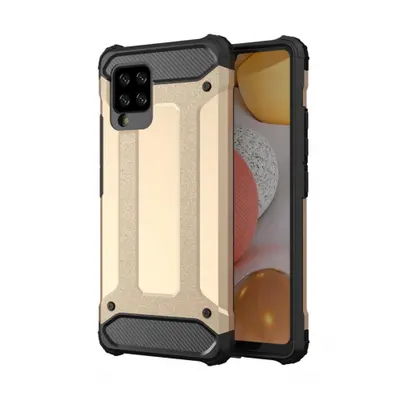 MG Hybrid Armor plastový kryt na Samsung Galaxy A42 5G, zlatý