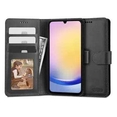 Tech-Protect Wallet knížkové pouzdro na Samsung Galaxy A25 5G, černé