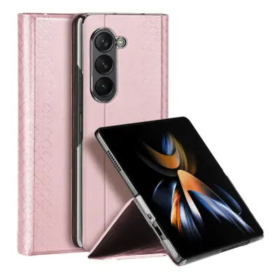 Dux Ducis Bril knížkové pouzdro na Samsung Galaxy Z Fold 5 5G, růžové