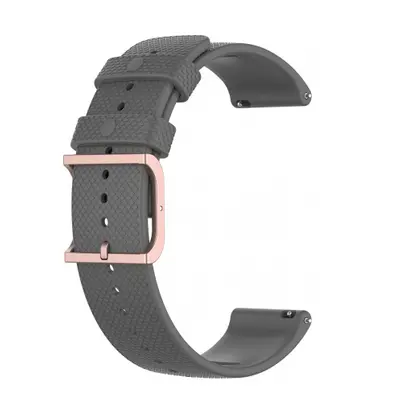 BStrap Silicone Rain řemínek na Samsung Gear S3, dark gray (SSG014C1901)