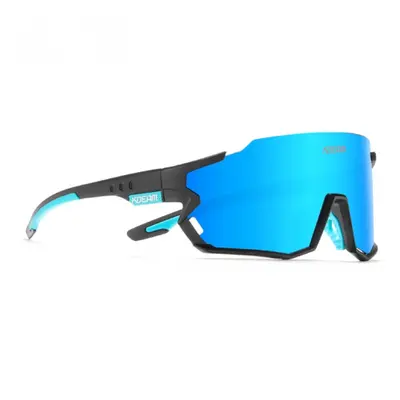 KDEAM Gilbert 06 cyklistické brýle, Black / Light Blue