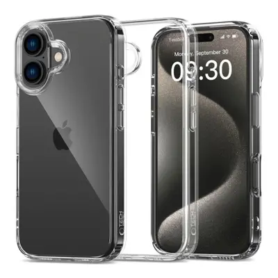 Tech-Protect Flexair Hybrid kryt na iPhone 16, průsvitný