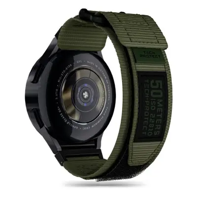 Tech-Protect Scount Pro řemínek na Samsung Galaxy Watch 4 / 5 / 5 Pro / 6, military green