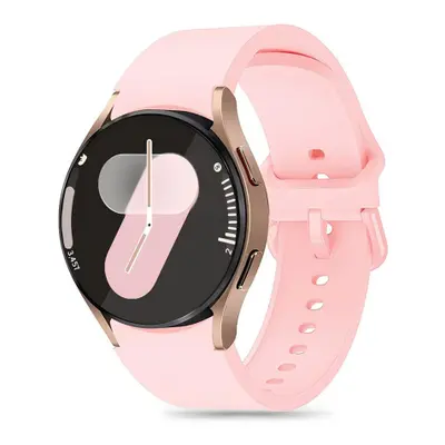 Tech-Protect Silicone řemínek na Samsung Galaxy Watch 4 / 5 / 5 Pro / 6 / 7 / FE, baby pink