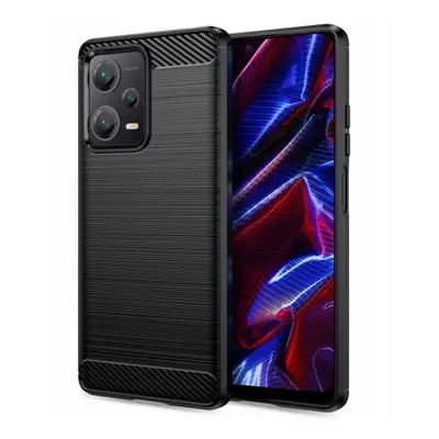 Tech-Protect Carbon kryt na Xiaomi Redmi Note 12 / Poco X5 5G, černý