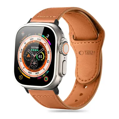 Tech-Protect Natural Fit řemínek na Apple Watch 42/44/45/49mm, brown