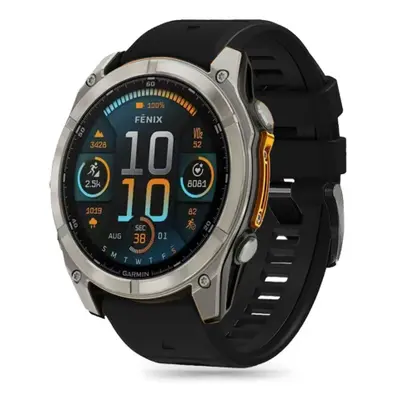 Tech-Protect Silicone Line řemínek na Garmin Fenix 5x / 5x Plus / 6x / 6x Pro / 7x / 8 51mm, bla