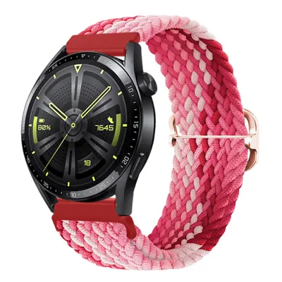 BStrap Elastic Nylon řemínek na Xiaomi Amazfit GTR 2 / GTR 47mm, strawberry (SSG025C1105)