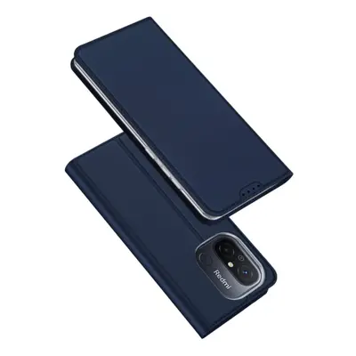 Dux Ducis Skin Pro knížkové pouzdro na Xiaomi Redmi 11A / Poco C55 / Redmi 12C, modré