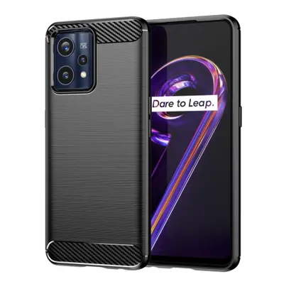 MG Carbon Case Flexible silikonový kryt na Realme 9 Pro Plus, černý