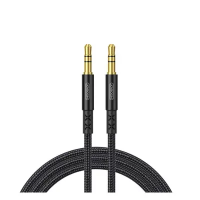 Joyroom Car Stereo audio kabel 3.5 mm jack 1.5m, černý (SY-15A1)