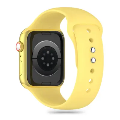 Tech-Protect Silicone řemínek na Apple Watch 42/44/45/49mm, yellow