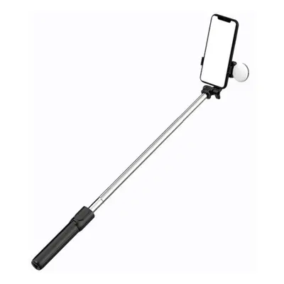 MG Telescopic Bluetooth selfie tyč s LED světlom 0.71m, černá