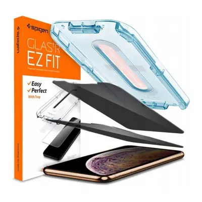 Spigen Alm Glass.Tr Privacy ochranné sklo na iPhone 11 / XR