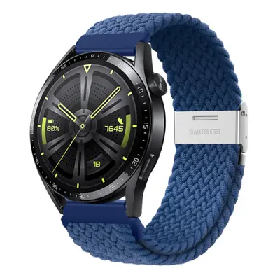 BStrap Elastic Nylon 2 řemínek na Huawei Watch GT3 46mm, cold blue (SSG027C0409)