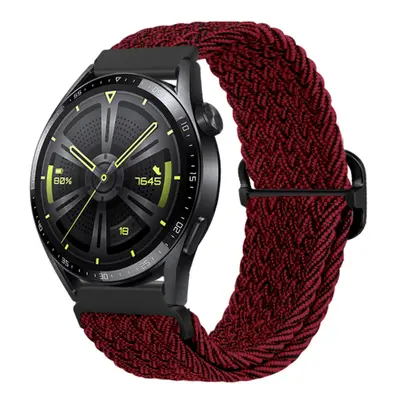 BStrap Braid Nylon řemínek na Garmin Vivoactive 3, red black (SSG034C0306)