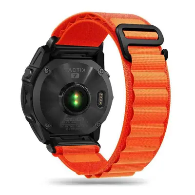 Tech-Protect Nylon řemínek na Garmin Fenix 5 / 6 / 6 Pro / 7 / 8 47mm / E, orange