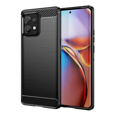 MG Carbon kryt na Motorola Moto X40 / X40 Pro, černý