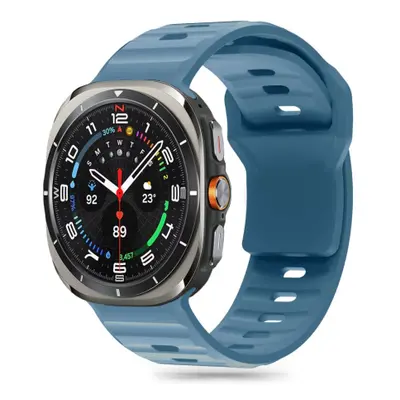 Tech-Protect Silicone Line řemínek na Samsung Galaxy Watch Ultra 47mm, montego blue