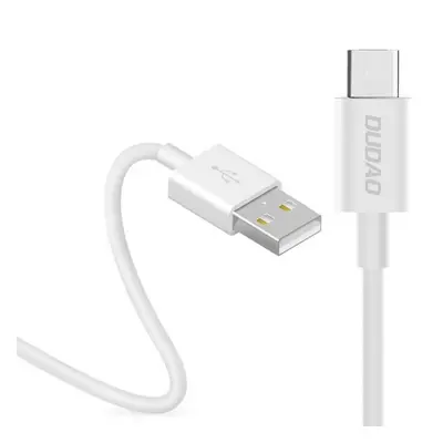 Dudao L1T kabel USB / USB Type C 3A 1m, bílý