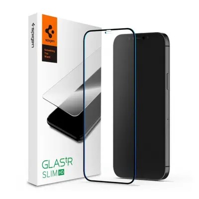 Spigen Glas.Tr Slim Full Cover ochranné sklo na iPhone 12 mini, černé (AGL01534)