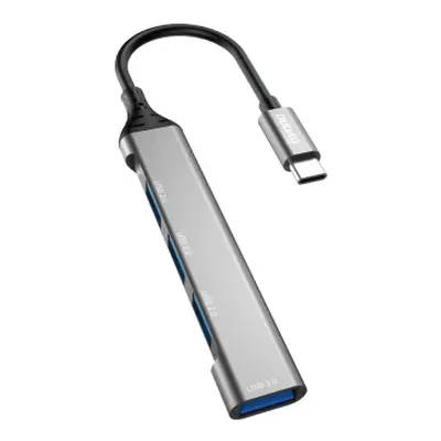 Dudao A16T HUB adaptér USB-C - 4x USB, černý (A16T)