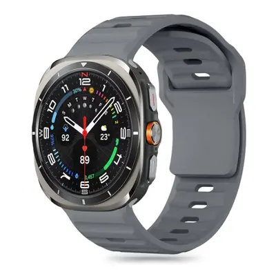 Tech-Protect Silicone Line řemínek na Samsung Galaxy Watch Ultra 47mm, crayon grey