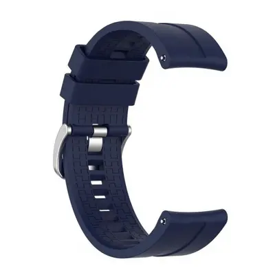 BStrap Silicone Cube řemínek na Huawei Watch GT 42mm, dark blue (SHU004C04)