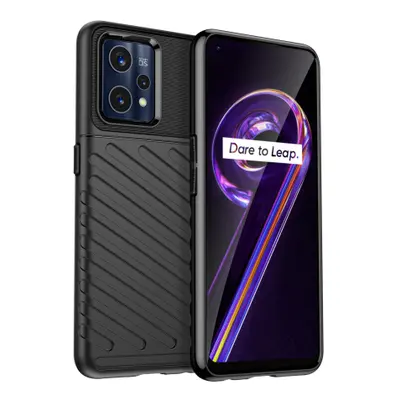 MG Thunder silikonový kryt na Realme 9 Pro Plus, černý