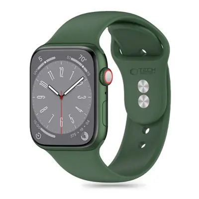 Tech-Protect Silicone řemínek na Apple Watch 42/44/45/49mm, olive