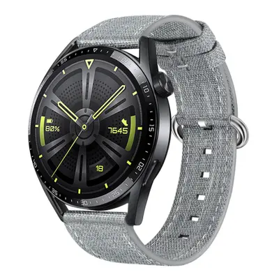 BStrap Denim řemínek na Huawei Watch GT2 42mm, gray (SSG030C0207)