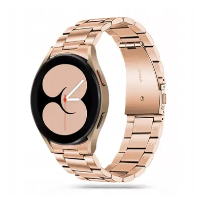 Tech-Protect Stainless řemínek na Samsung Galaxy Watch 4 / 5 / 5 Pro / 6, blush gold