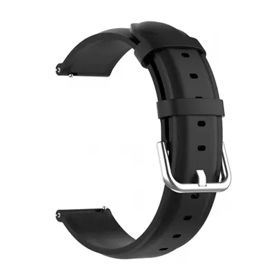 BStrap Leather Lux řemínek na Garmin Venu 2, black (SSG015C0610)