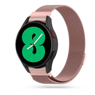 Tech-Protect Milanese řemínek na Samsung Galaxy Watch 4 / 5 / 5 Pro / 6, rose gold