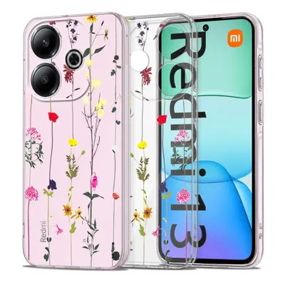 Tech-Protect Flexair kryt na Xiaomi Redmi 13, garden floral