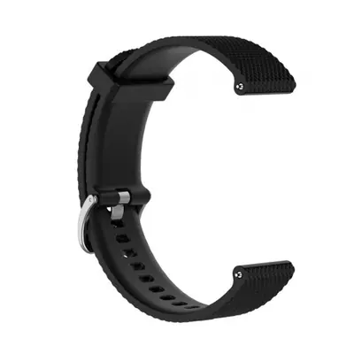 BStrap Silicone Bredon řemínek na Huawei Watch GT/GT2 46mm, black (SHU001C01)