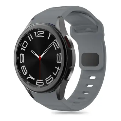 Tech-Protect Silicone Line řemínek na Samsung Galaxy Watch 4 / 5 / 5 Pro / 6 / 7 / FE, crayon gr