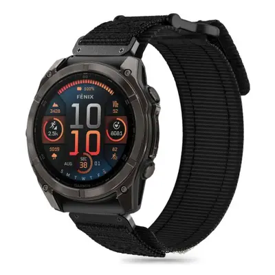 Tech-Protect Scout Pro řemínek na Garmin Fenix 5 / 6 / 6 Pro / 7 / 8 47mm / E, black