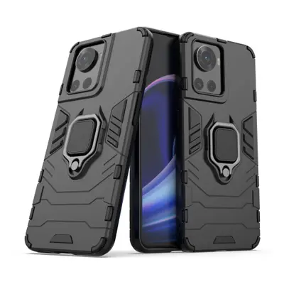 MG Ring Armor plastový kryt na OnePlus Ace, černý