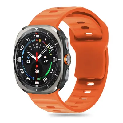 Tech-Protect Silicone Line řemínek na Samsung Galaxy Watch Ultra 47mm, orange