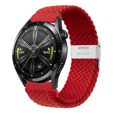 BStrap Elastic Nylon 2 řemínek na Samsung Galaxy Watch 3 45mm, red (SSG027C0601)